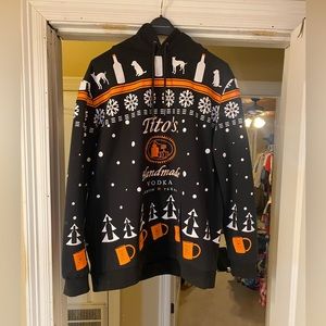 Tito’s Hoodie Embroidered. size XL EXCELLENT CONDITION